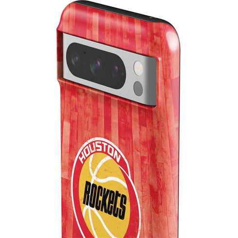 NBA Houston Rockets Hardwood Classics Google Pixel 8 Pro Impact Case